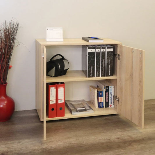 Denver Office Furniture | 2 Door Office Filing Cabinet with 1 Shelf