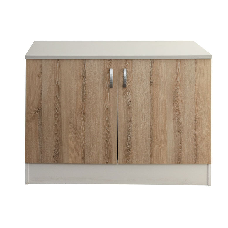 Valenti Modular Kitchen Base Unit 2 Door 1200 | Washed Shale
