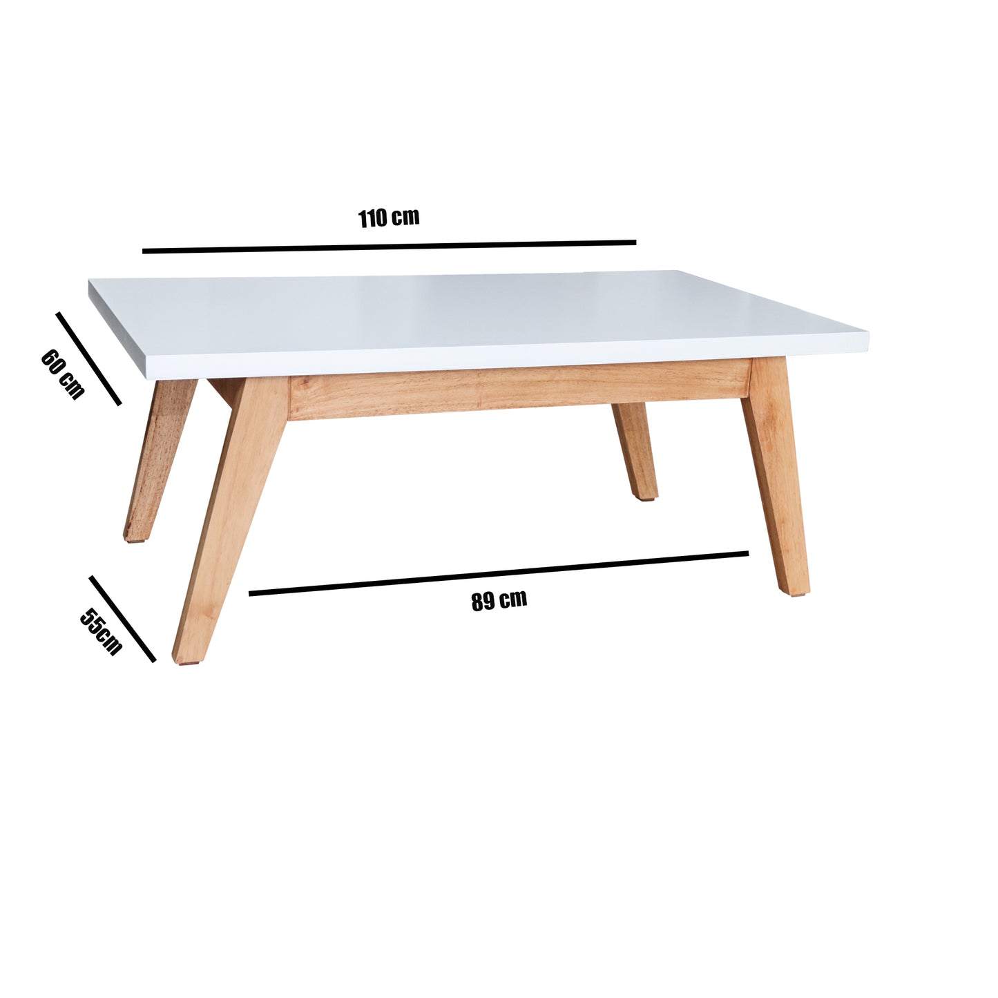 Scandinavian Coffee Table - White