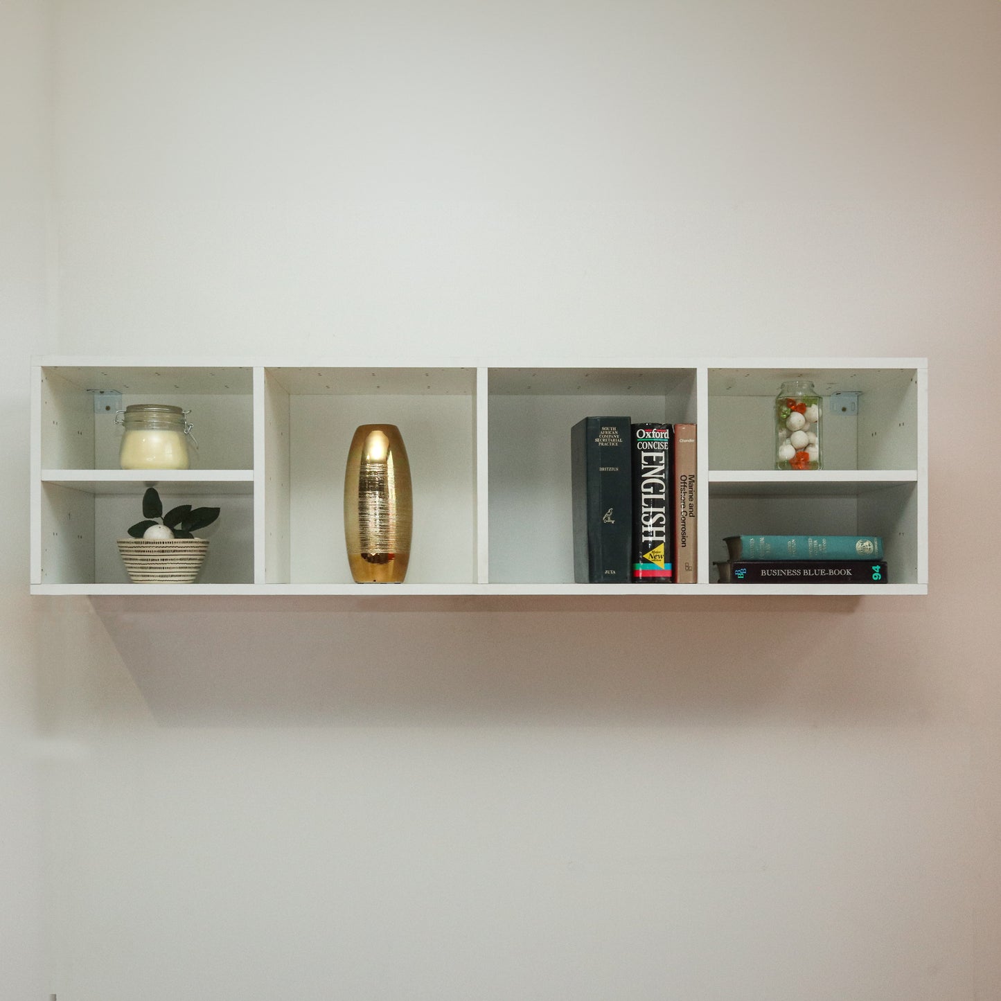 CUBEO Home Storage Cube-4 Box | With Shelf