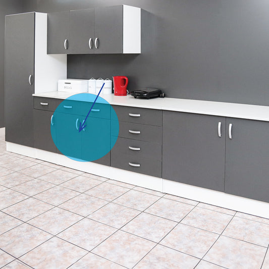 Denver Modul Std Base 800 2 Drw 2 Door Vermont Slate