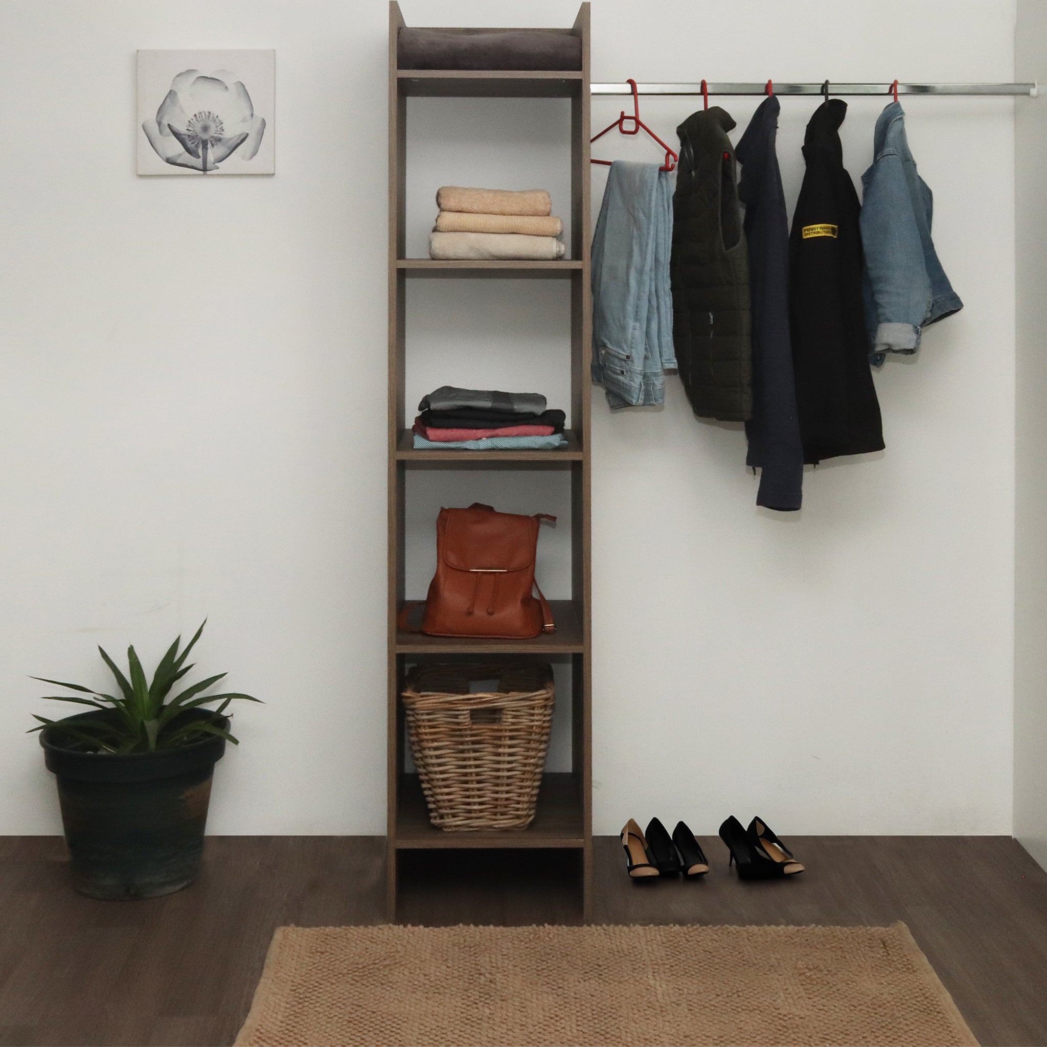 Choco closet◎　0724 Denver SpaceCo | Basic Open Shelf Wardrobe | Chobe – BuildSaver