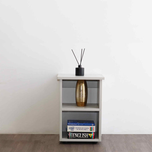 Denver SpaceCo Bedside Pedestal Delux | Folkstone Grey