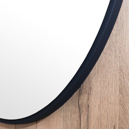 Cindy Oval Mirror | Petrol Blue 620 x 420mm