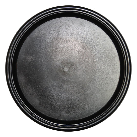 ROUND TRAY LARGE BLACK 285MM