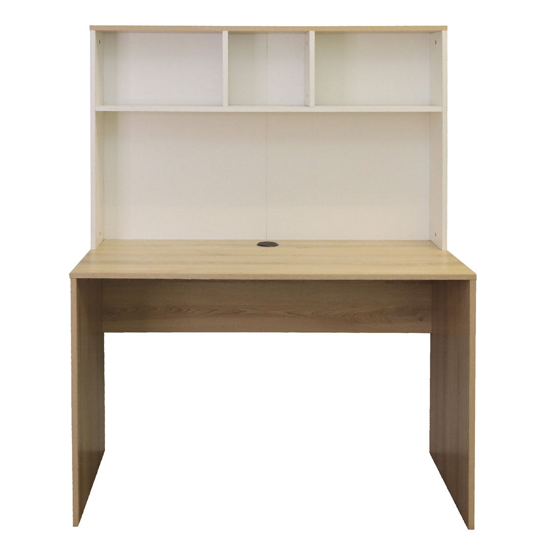 Denver Office Furniture | Rectangular Desk with Storage Shelves