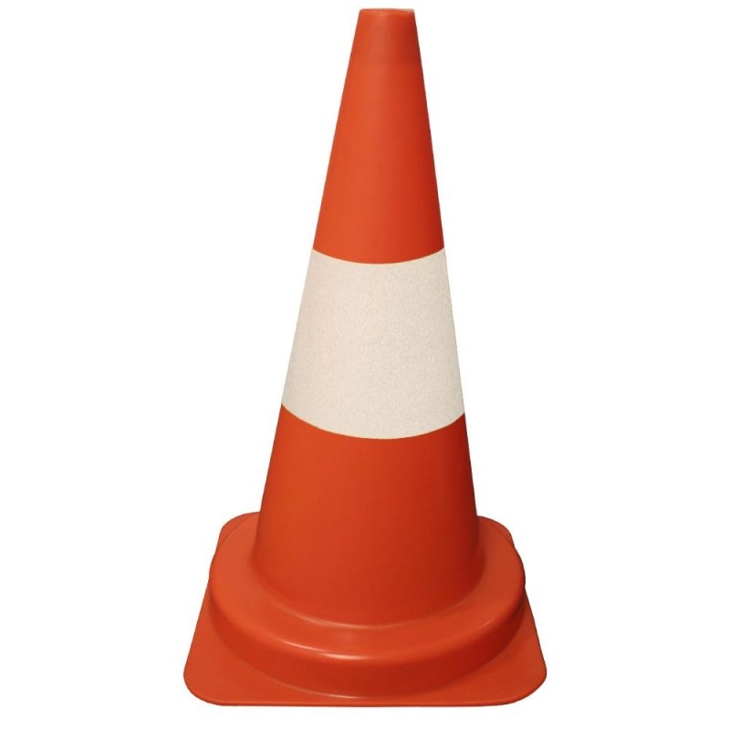 Parker Traffic Roadcone 450mm Orange with Reflective Tape