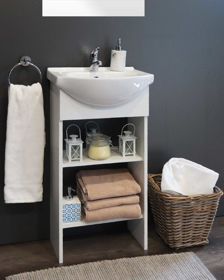 Cheap bathroom vanity IN STOCK BuildSaver