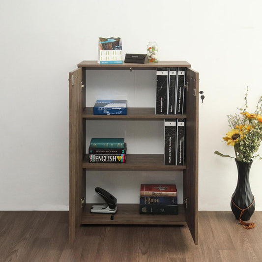 Denver Office 2 Door 2 Shelf Filing Cabinet | Chobe