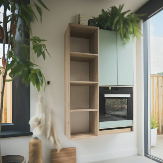 Denver Cube 4 Boxes Oak Effect