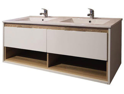 Celeste Double Basin Floating Bathroom Vanity | Denver Bathroom Furniture