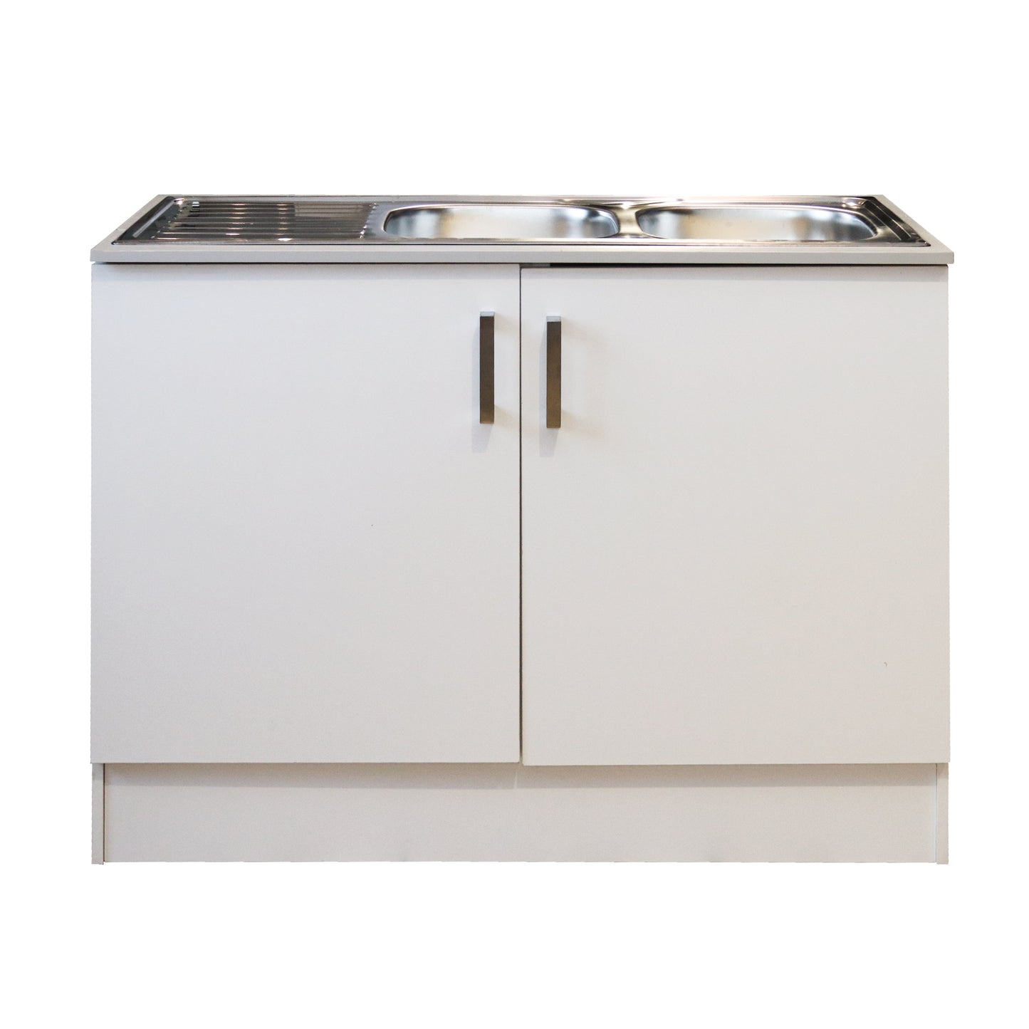 Denver Drop in Double Sink Cabinet 1200 | White