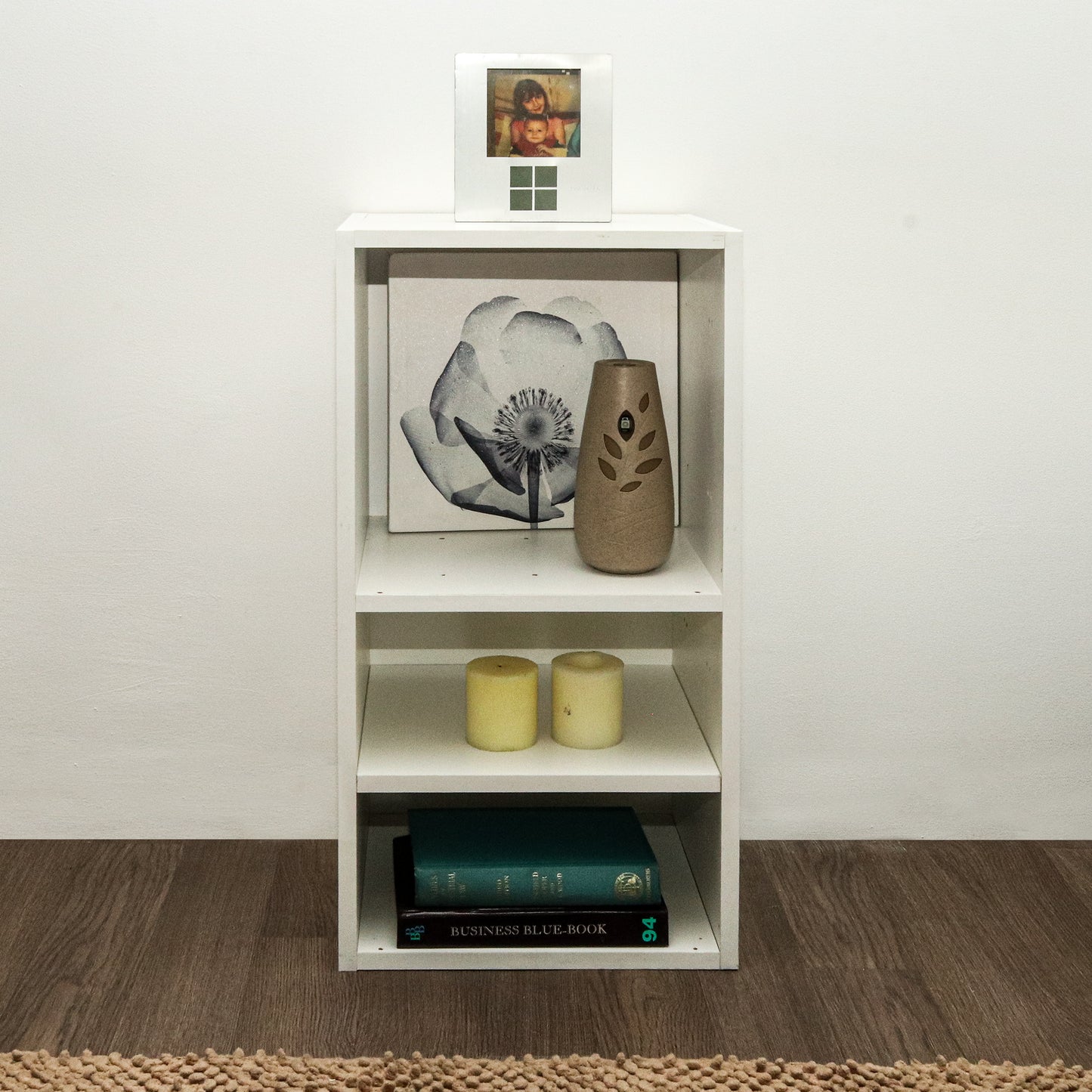 DENVER CUBEO 2 Box White WITH SHELF