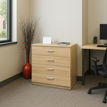 Denver Furniture |  4 Drawer Cabinet