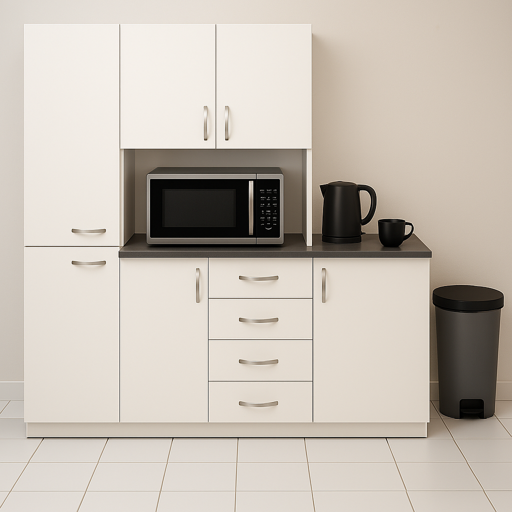 Denver Kitchen Furniture | Piccino Kitchenette | Iceberg White