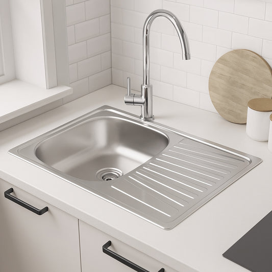 Stainless Steel Sit On Sink 45X75 (Single)