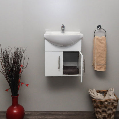Small Compact Bathroom Vanity Cabinet | Spacesaver | Denver Furniture