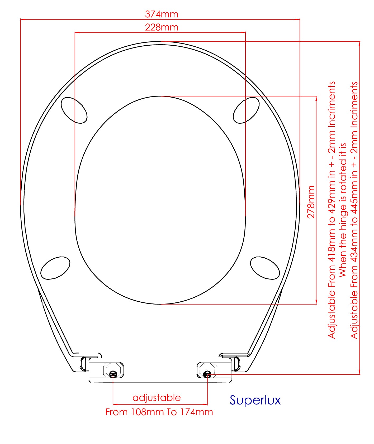 Superlux Toilet Seat | Twilight Grey