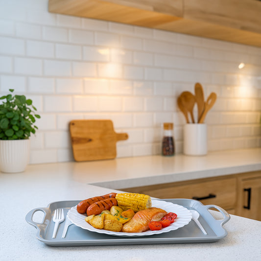 J H CATERING TRAY | GREY