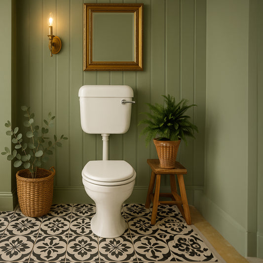 CUB CISTERN CUB LL SISO CP HANDLE | WHITE