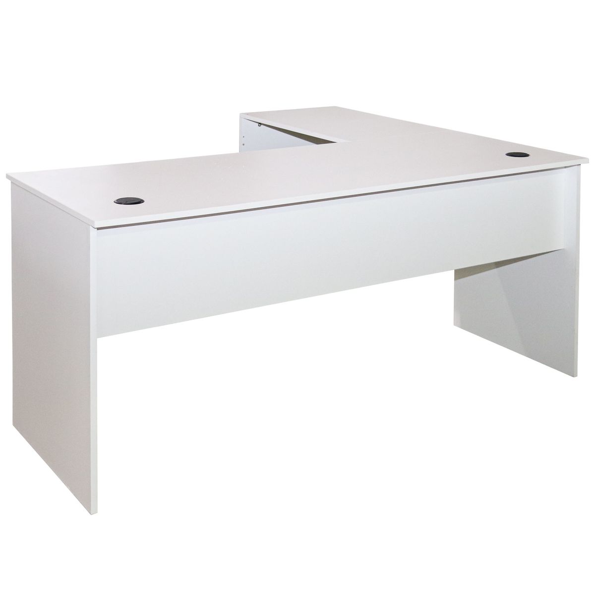 Denver Office Desk L Shape 1600 White