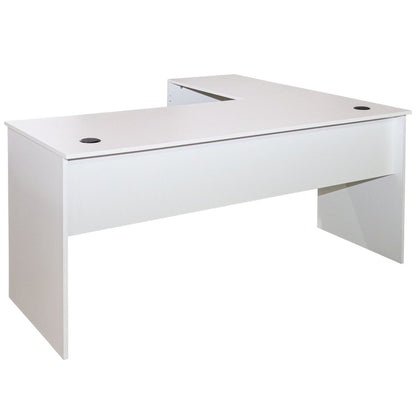 Denver Office Desk L Shape 1600 White