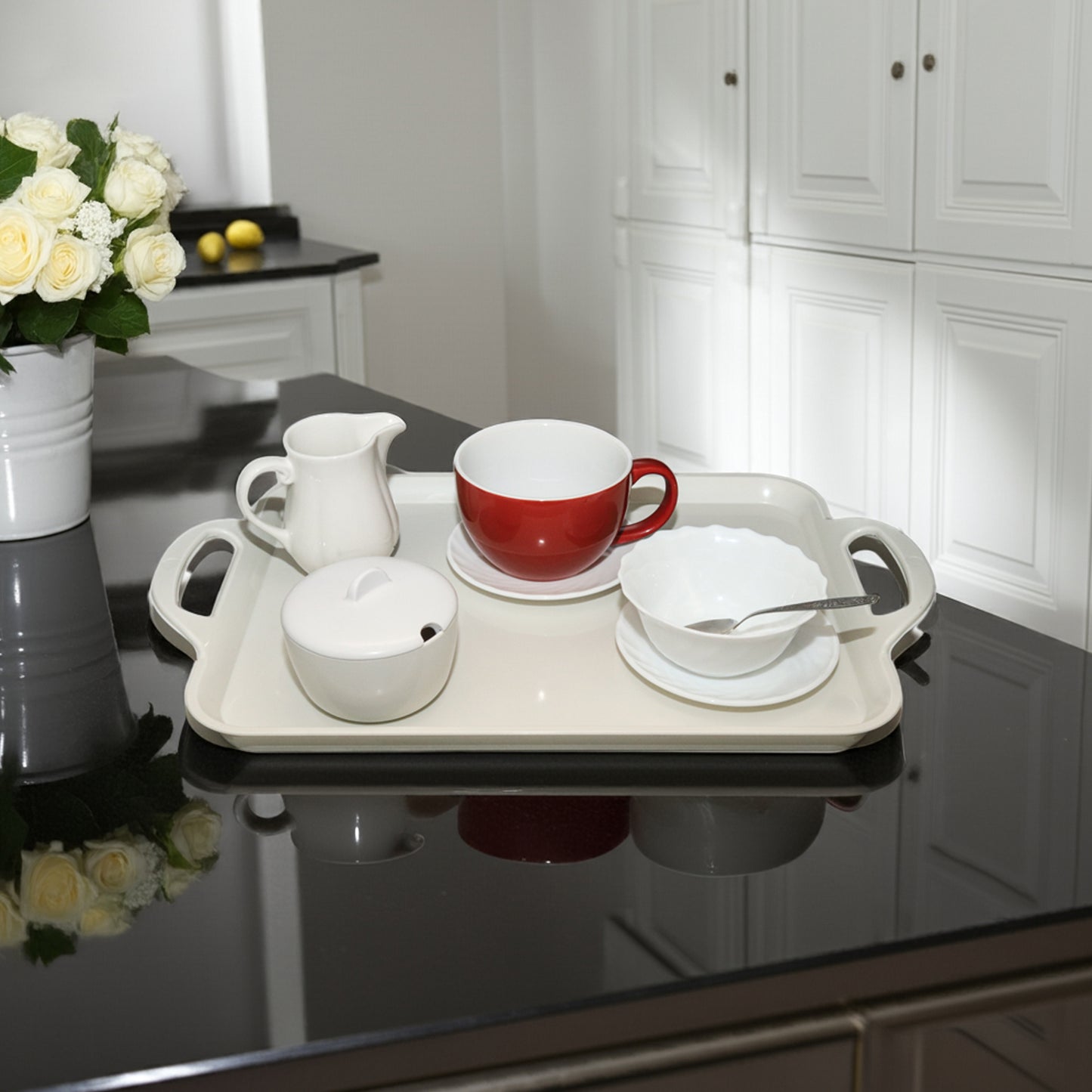 J H CATERING TRAY | WHITE