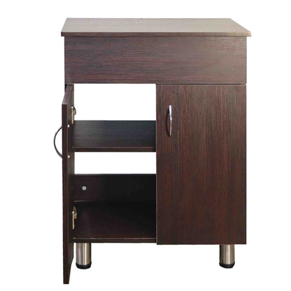 Valenti 600 2 Door with Top | Mahogany Melamine Assembled
