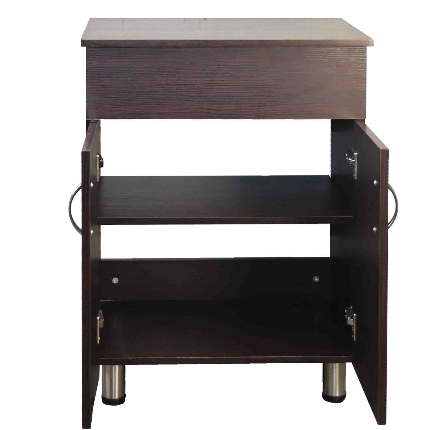 Valenti 600 2 Door with Top | Mahogany Melamine Assembled