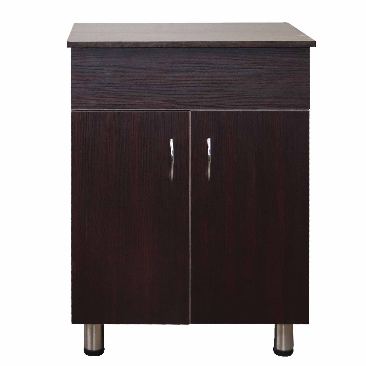 Valenti 600 2 Door with Top | Mahogany Melamine Assembled