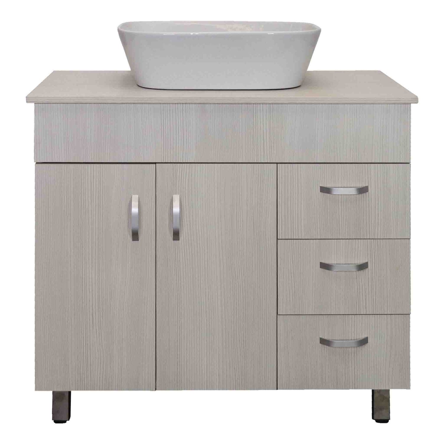 Valenti 900 2 Door & 3 Drawers With Top | Laracina Alpine Assembled