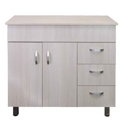 Valenti 900 2 Door & 3 Drawers With Top | Laracina Alpine Assembled