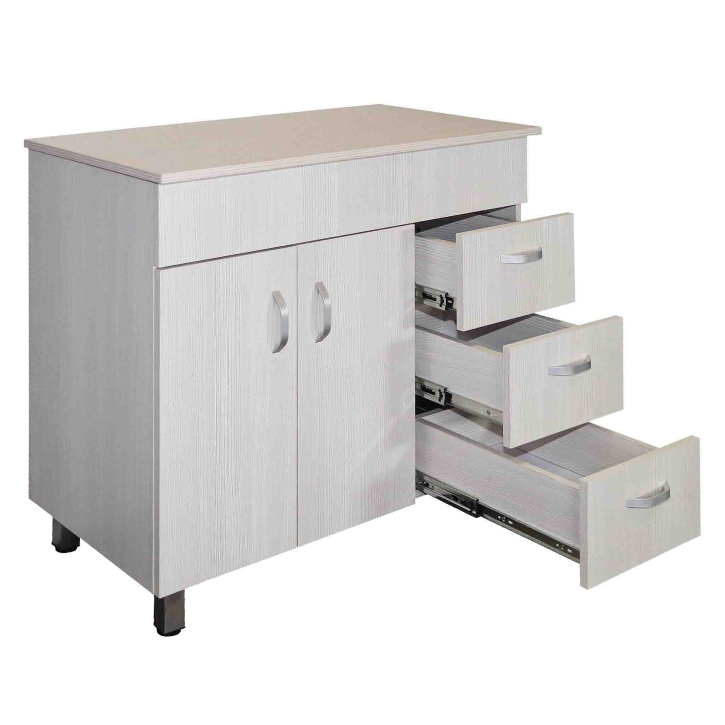 Valenti 900 2 Door & 3 Drawers With Top | Laracina Alpine Assembled