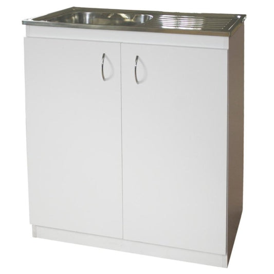 Denver Econo Single Sink Cabinet 750 White