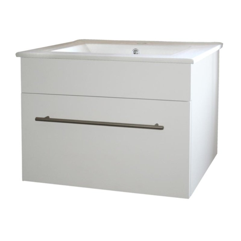 Denver Marlene 750 Wall Mount 1 Drawer High Gloss White