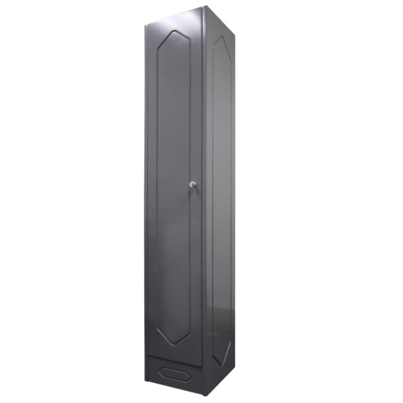 Denver  Wall Mounted 1 Door 1200 Column Diamond Grey